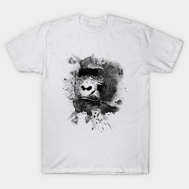 gorilla T-Shirt by OsFrontis